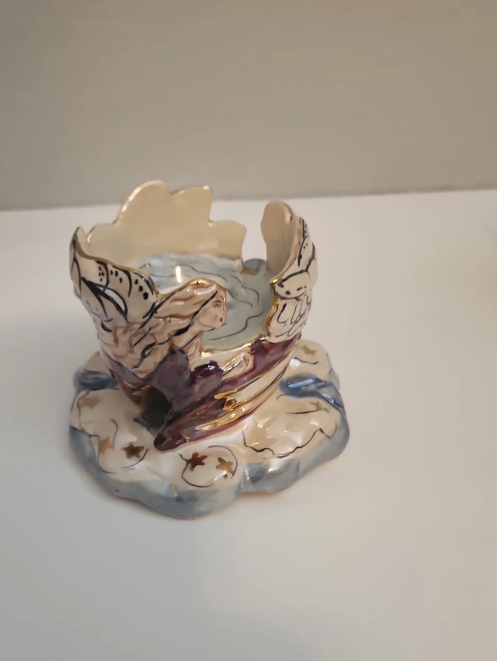 Vintage Blue Sky Clayworks Heather Goldminc 